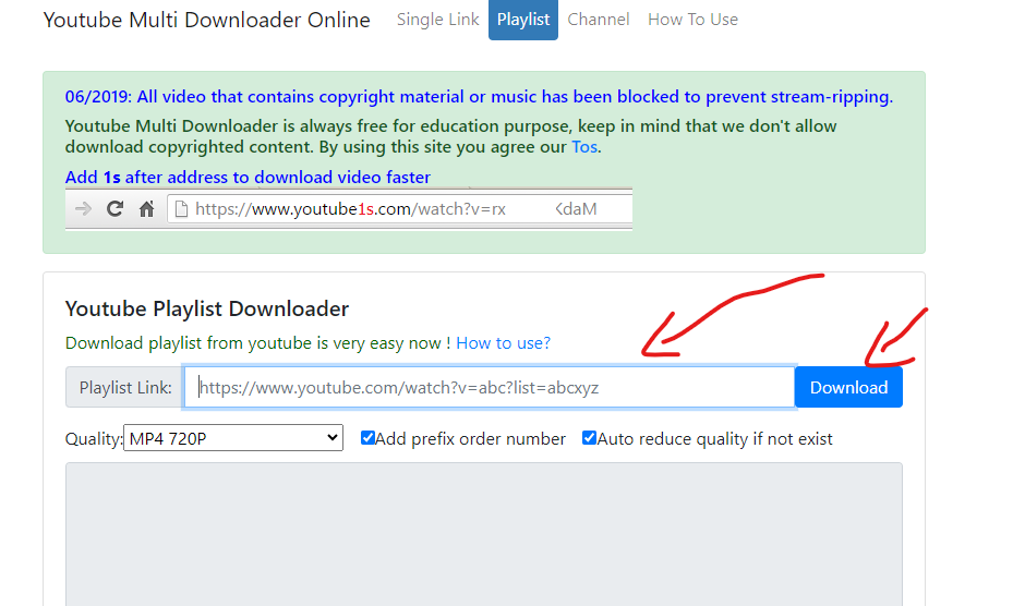  موقع youtubemultidownloader